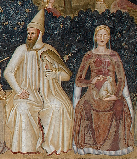 Barnabé Visconti et Béatrice Reine delle Scala